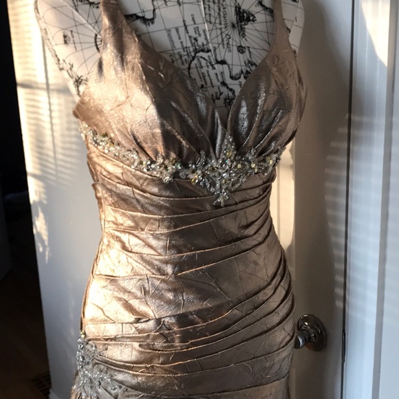 Iridescent Holographic Colorful Straps cottage coastal Formal Evening western - Picture 4 of 7